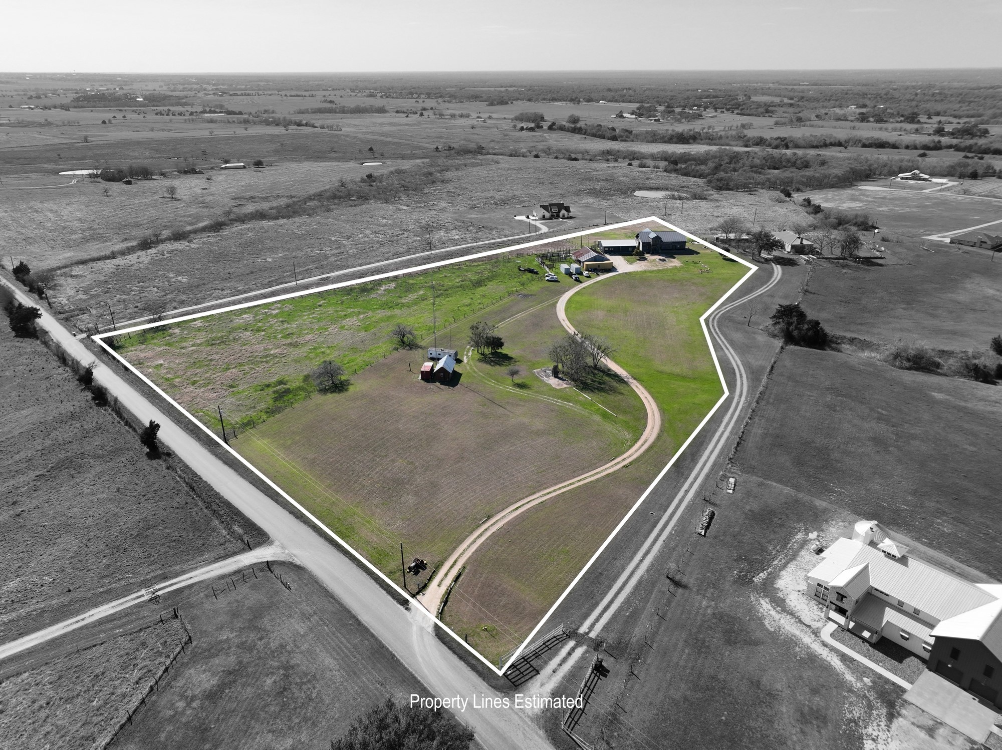 2645 Kallus Road La Grange, TX 78945 - Photo 5 of 25 a view of a pool in a yard