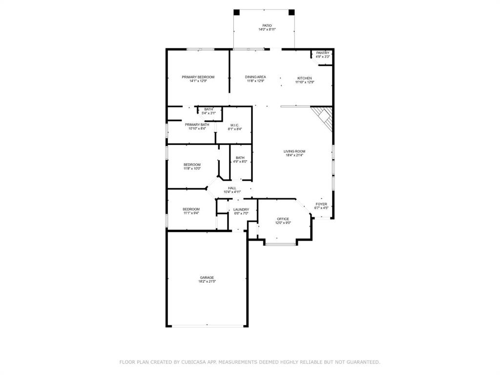 3729 Cook Court Fort Worth, TX 76244 - Photo 24 of 24 a picture of a floor plan