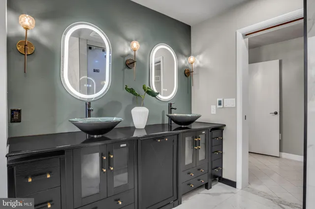 a view of an entryway with stairs