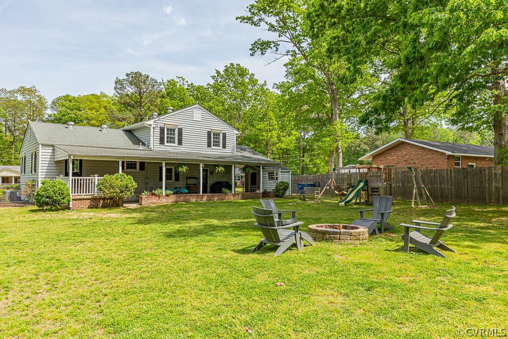 7800 Bronze Lane Prince George, VA 23875 - Photo 29 of 30 a front view of house with a garden