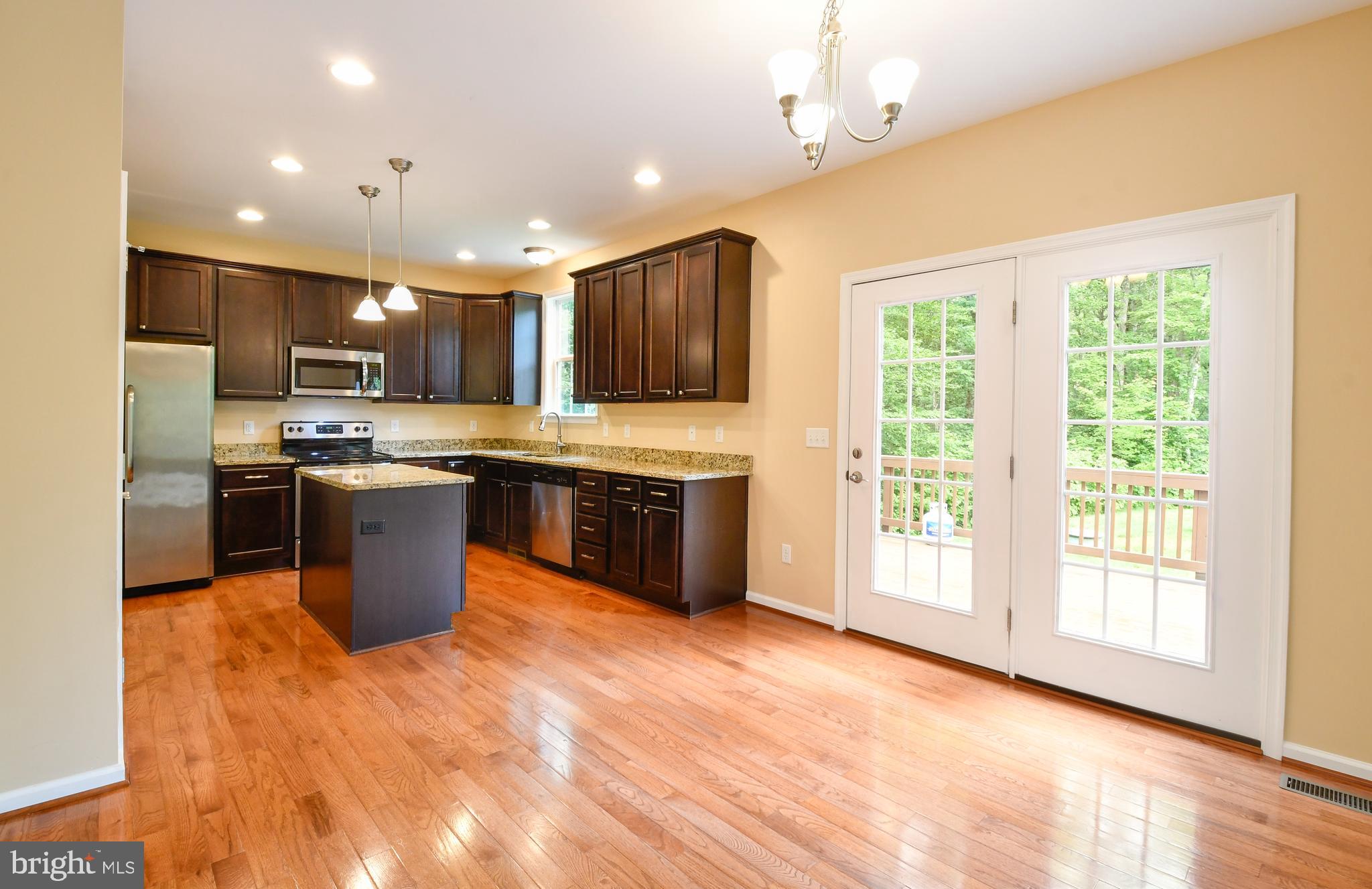 9811 Catharpin Road Spotsylvania, VA 22551 - Photo 7 of 33 Kitchen with Patio Doors