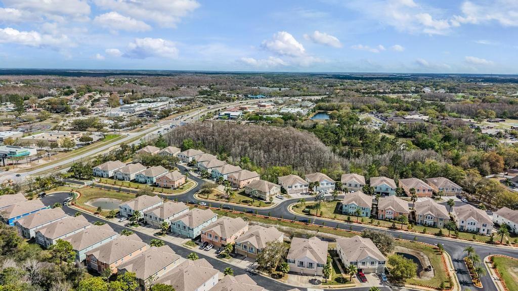 8512 Shallow Creek Court New Port Richey, FL 34653 - Photo 37 of 45 an aerial view of a city