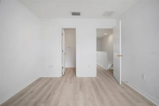 wooden floor in an empty room