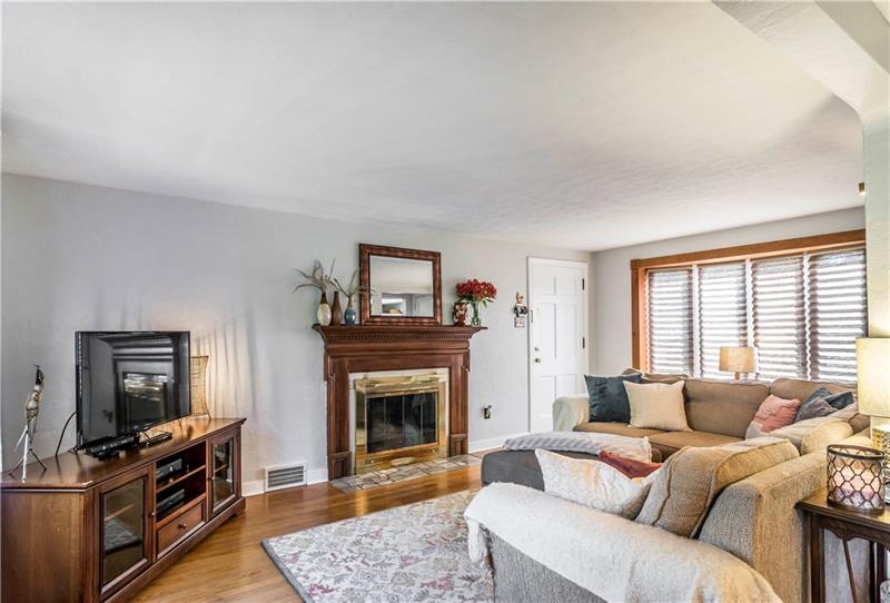 498 Edgeridge Road Pittsburgh, PA 15228 - Photo 7 of 25 Enjoy a Relaxing Evening In Front of the Wood-burning Fireplace