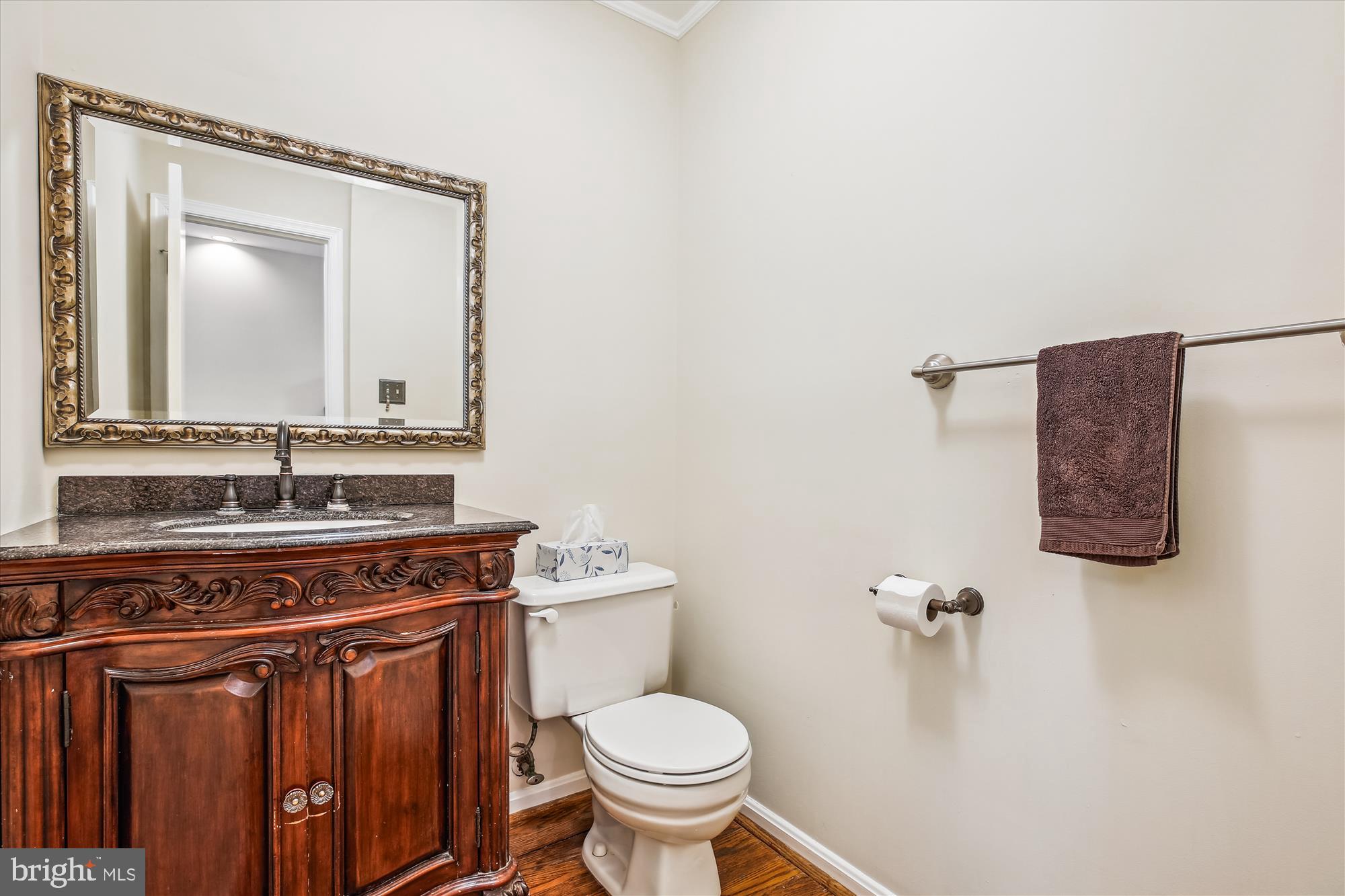 1151 Kersey Road Silver Spring, MD 20902 - Photo 5 of 51 Powder room adjacent to entry foyer.