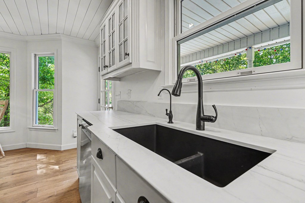 1136 Timber Ridge Lane Ellijay, GA 30540 - Photo 12 of 36 a kitchen with a sink and large window