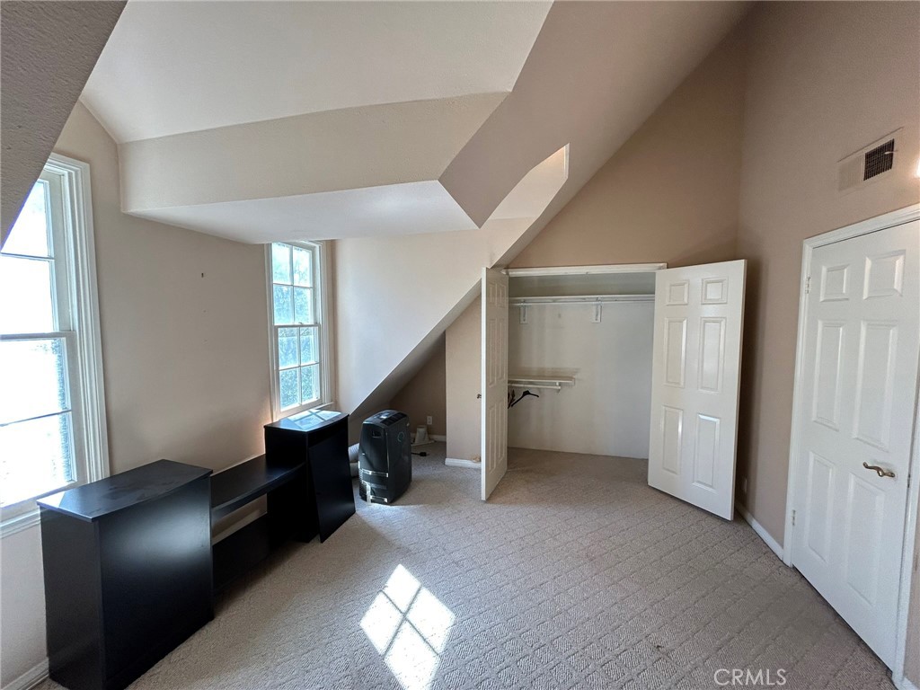 300 South Timken Road Anaheim, CA 92808 - Photo 34 of 40 a view of an empty room with stairs and furniture