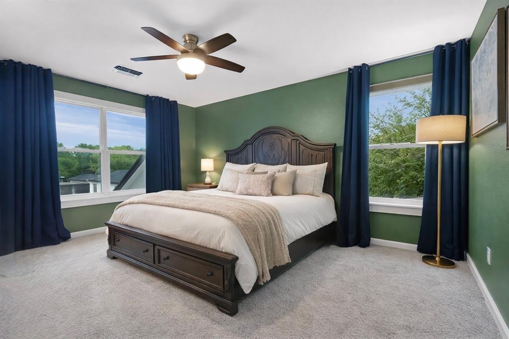11061 Foutch Road Pilot Point, TX 76258 - Photo 8 of 37 Private primary bedroom provides a peaceful retreat designed for rest, relaxation, and everyday comfort.
