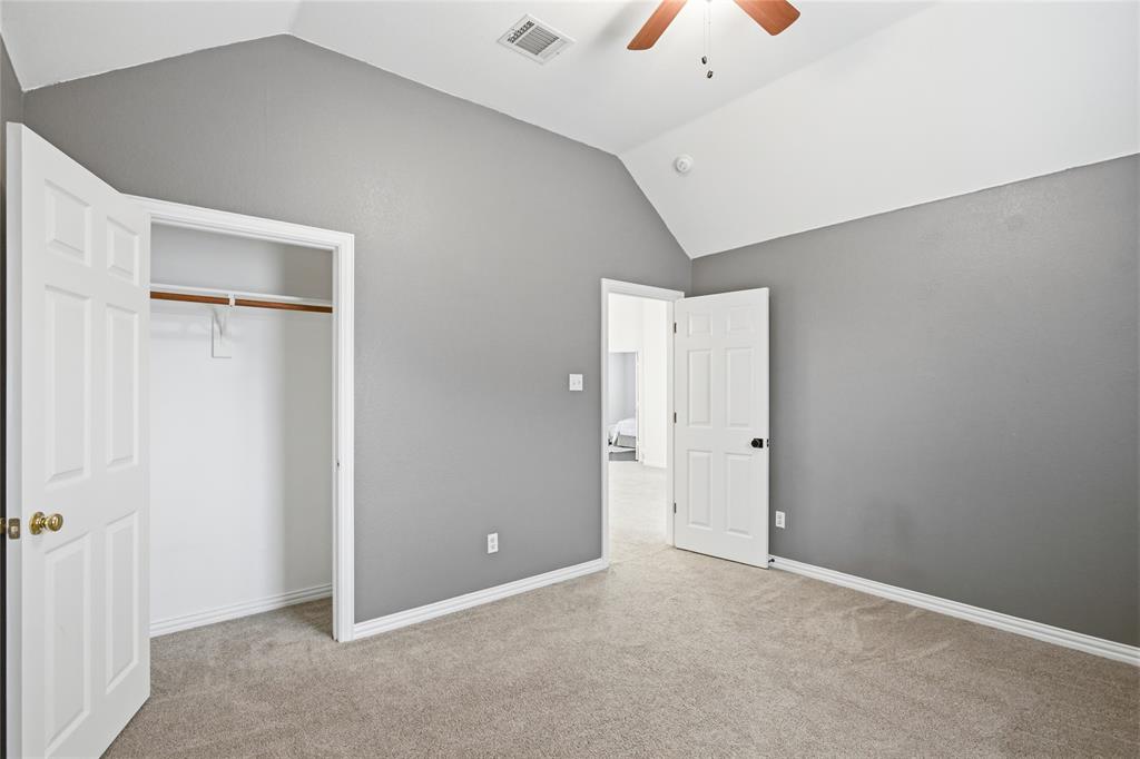 5201 Geode Lane McKinney, TX 75072 - Photo 29 of 37 Another veiw of gray bedroom.
