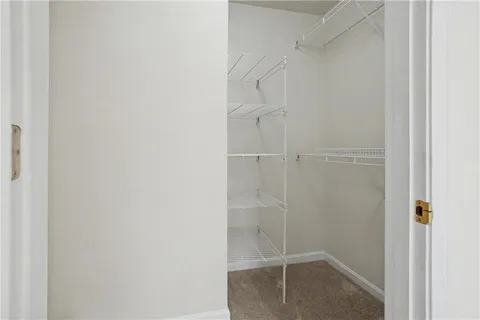 a view of walk in closet