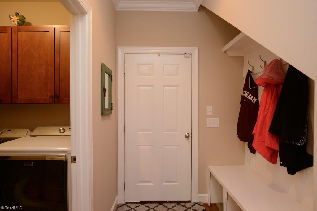 5002 Bennington Way High Point, NC 27262 - Photo 22 of 30 Love this mudroom for kids to drop their backbacks coming in the door...also the laundry room