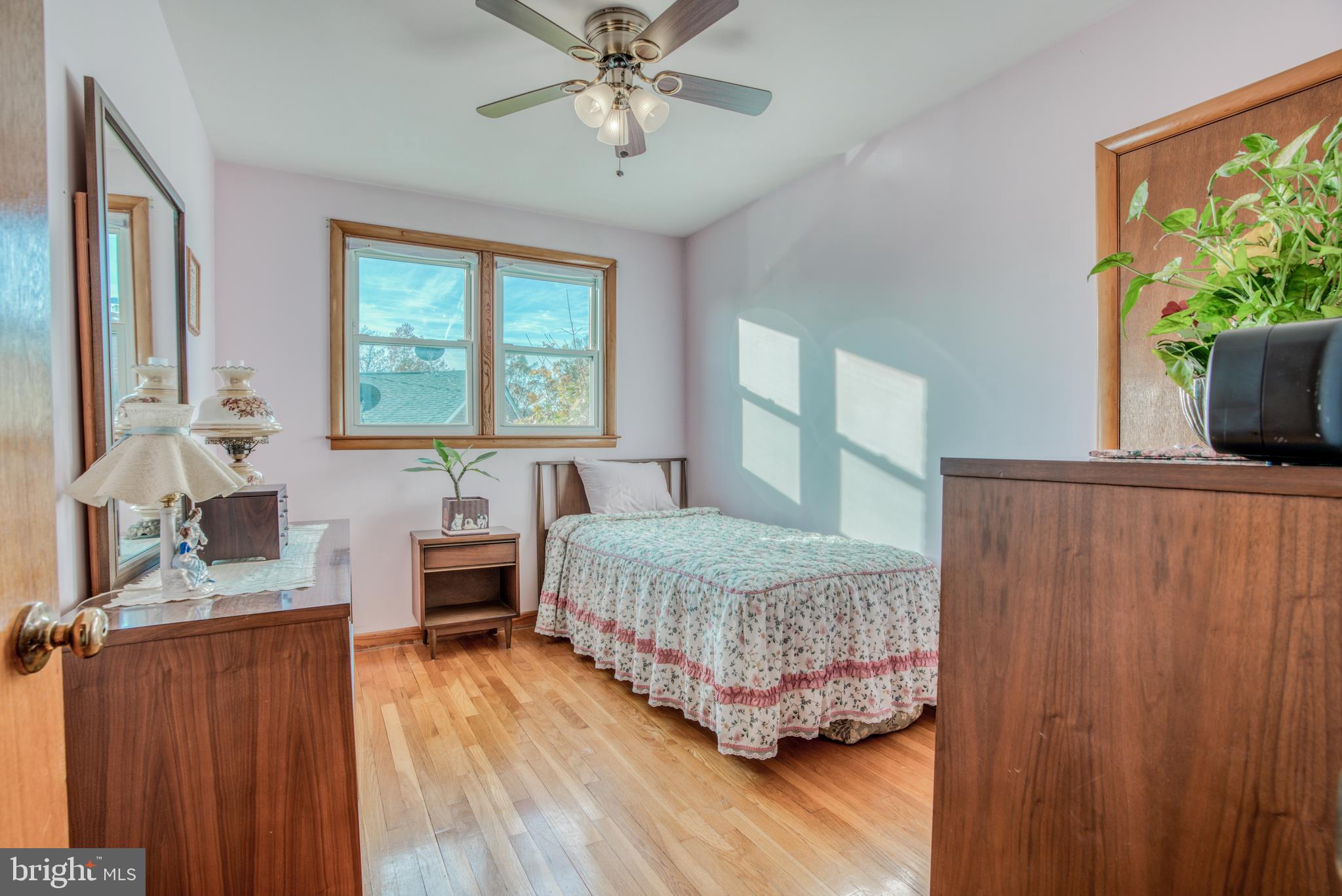 8803 Alnwick Road Baltimore, MD 21234 - Photo 12 of 28 Bedroom 3 With Hardwood Floors