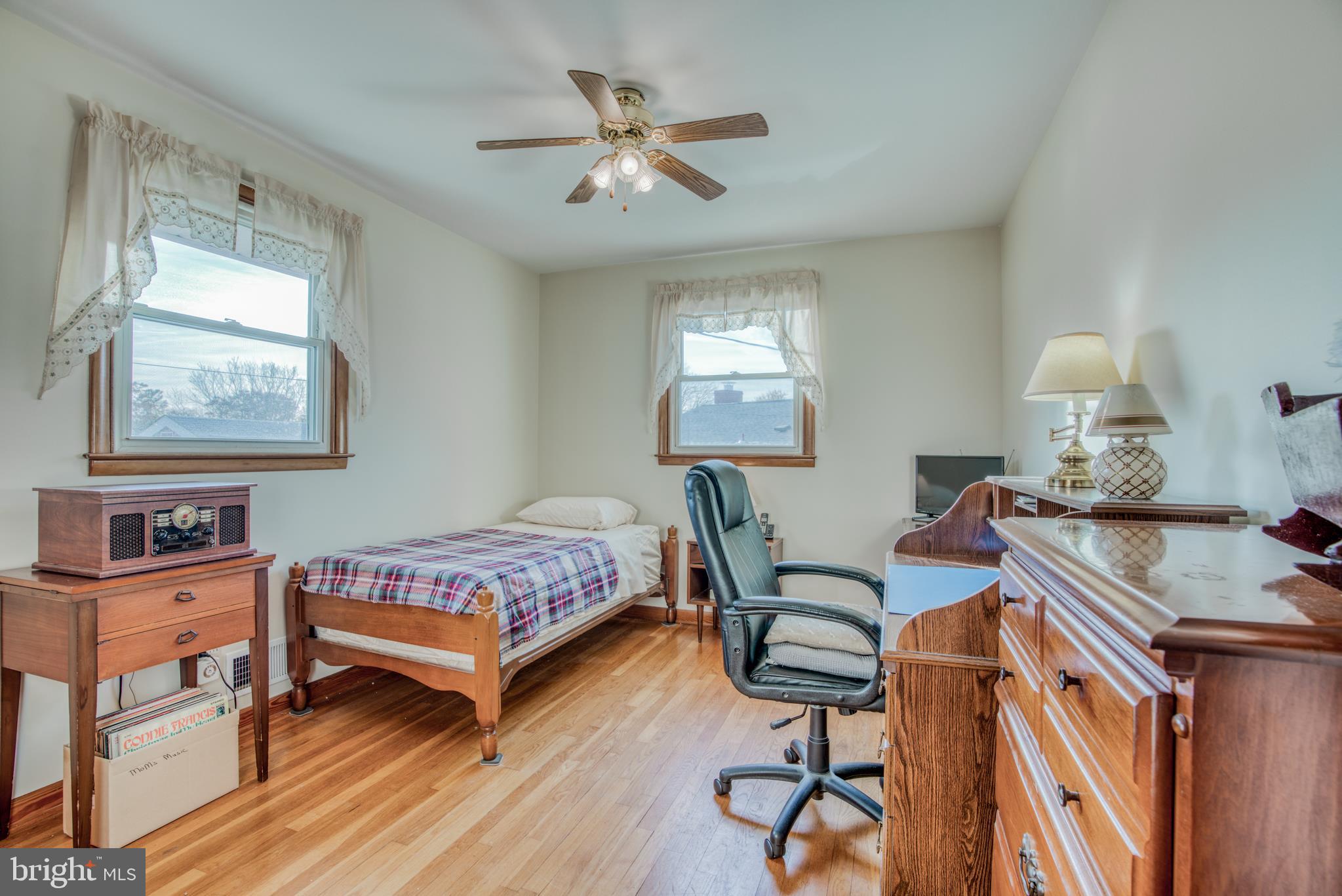 8803 Alnwick Road Baltimore, MD 21234 - Photo 10 of 28 Bedroom 2 With Hardwood Floors