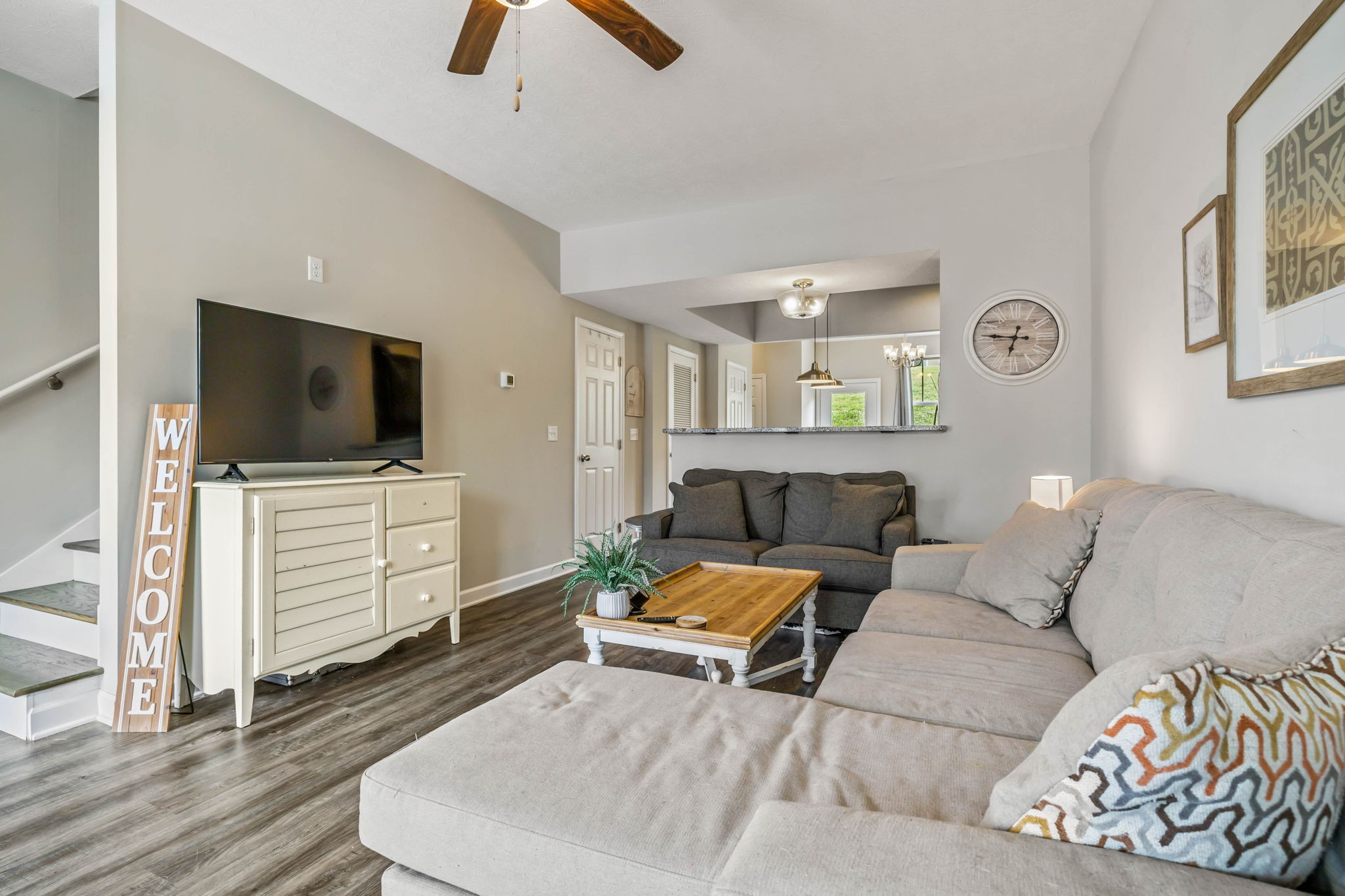 1382 Rural Hill Road, Unit 359 Antioch, TN 37013 - Photo 7 of 33 a living room with furniture and a flat screen tv