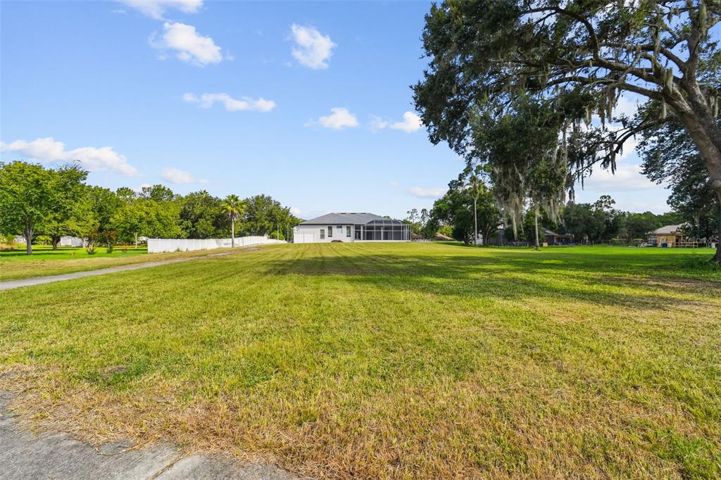 6644 Country Club Road Wesley Chapel, FL 33544 - Photo 67 of 75 a view of a water fountain and a big yard