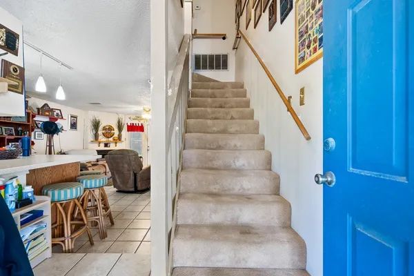 a view of entryway and hall
