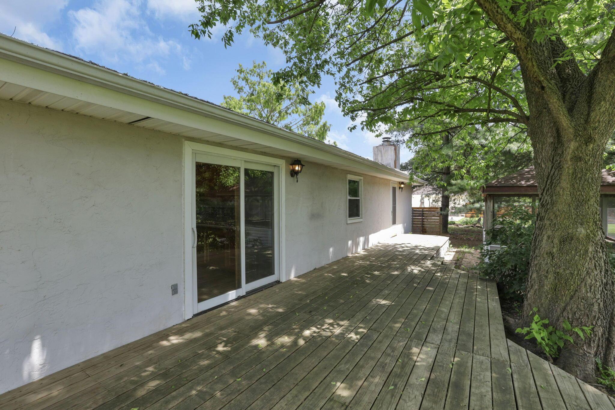 4655 Hayes Road Groveport, OH 43125 - Photo 49 of 85 custom deck is newer with plenty of room for patio furniture