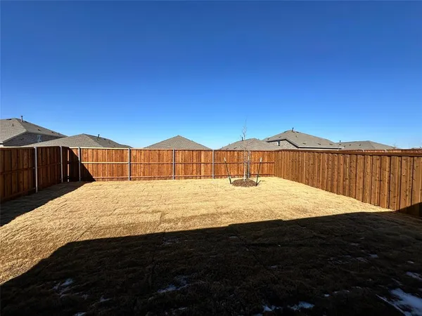 a view of an outdoor space and swimming pool