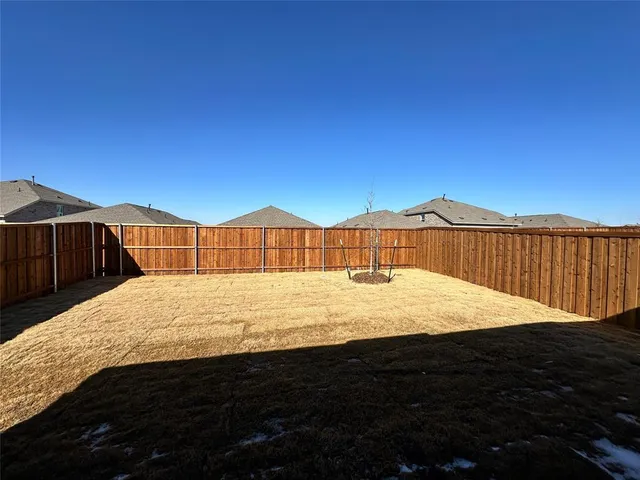 a view of an outdoor space and swimming pool