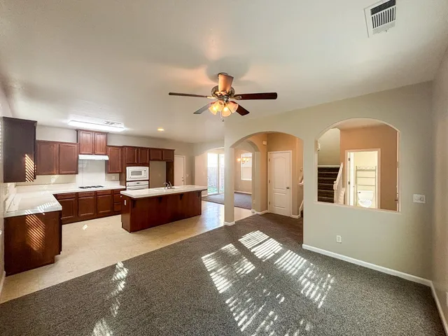 a view of a living room