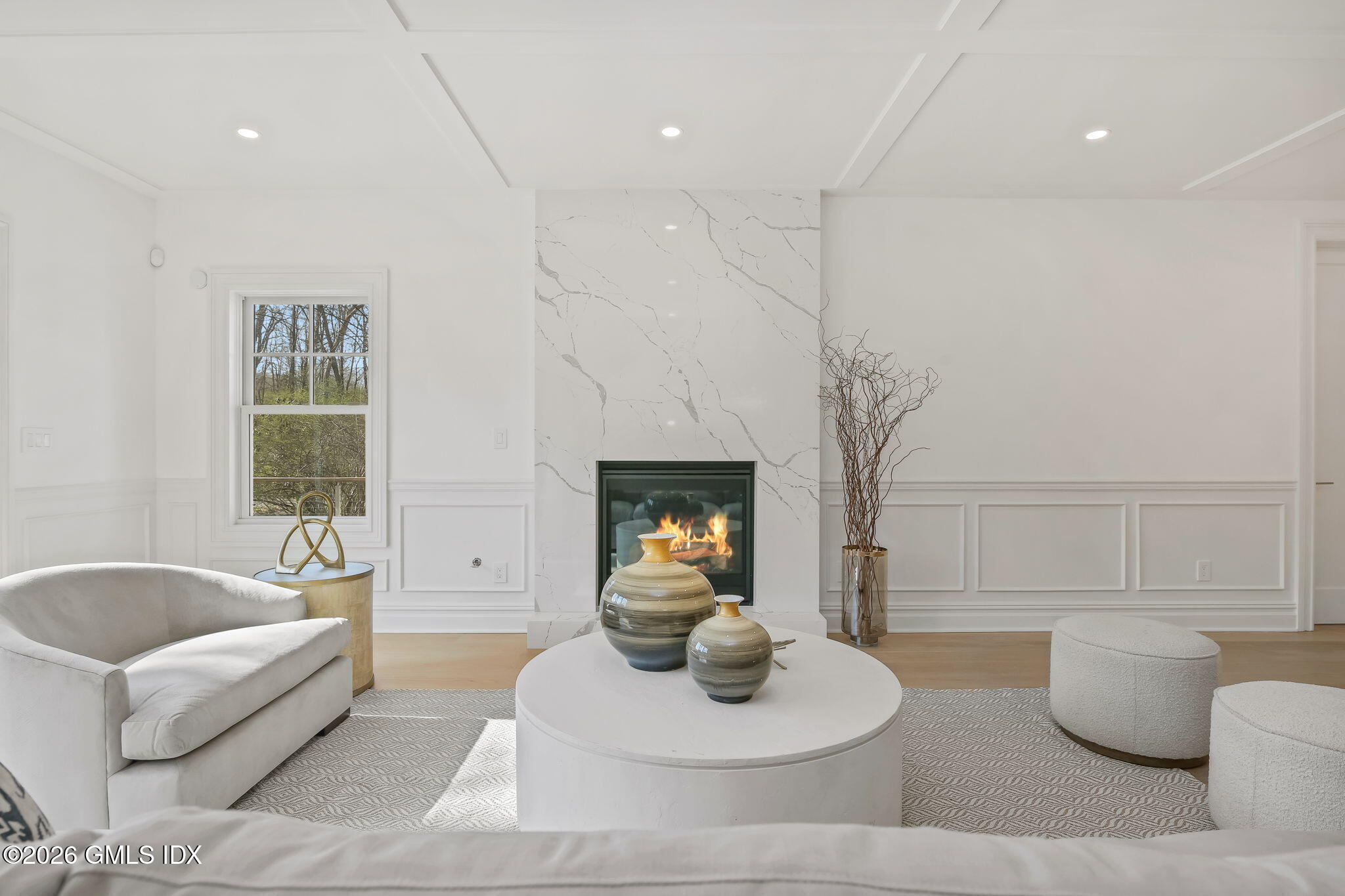 7 Bailiwick Road Greenwich, CT 06831 - Photo 11 of 42 a living room with furniture and a potted plant