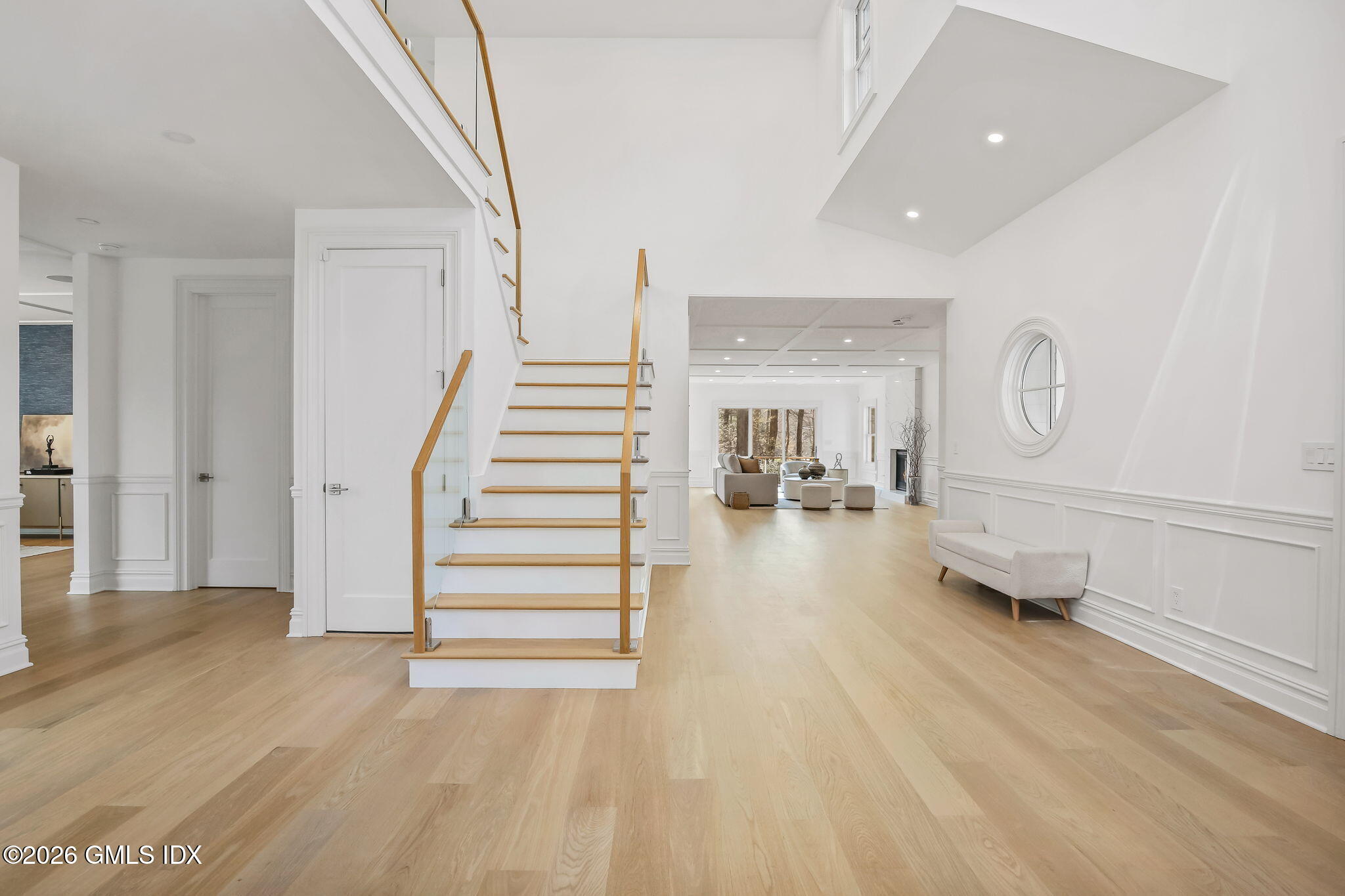 7 Bailiwick Road Greenwich, CT 06831 - Photo 37 of 42 a view of entryway and hall with wooden floor