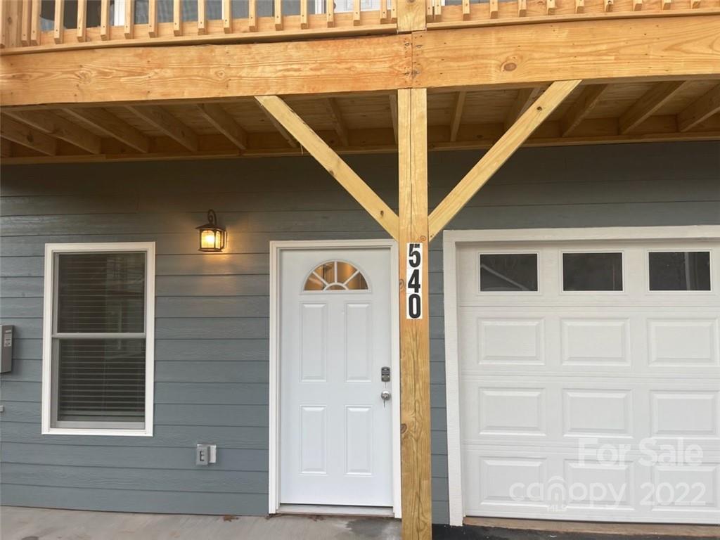 a view of front door