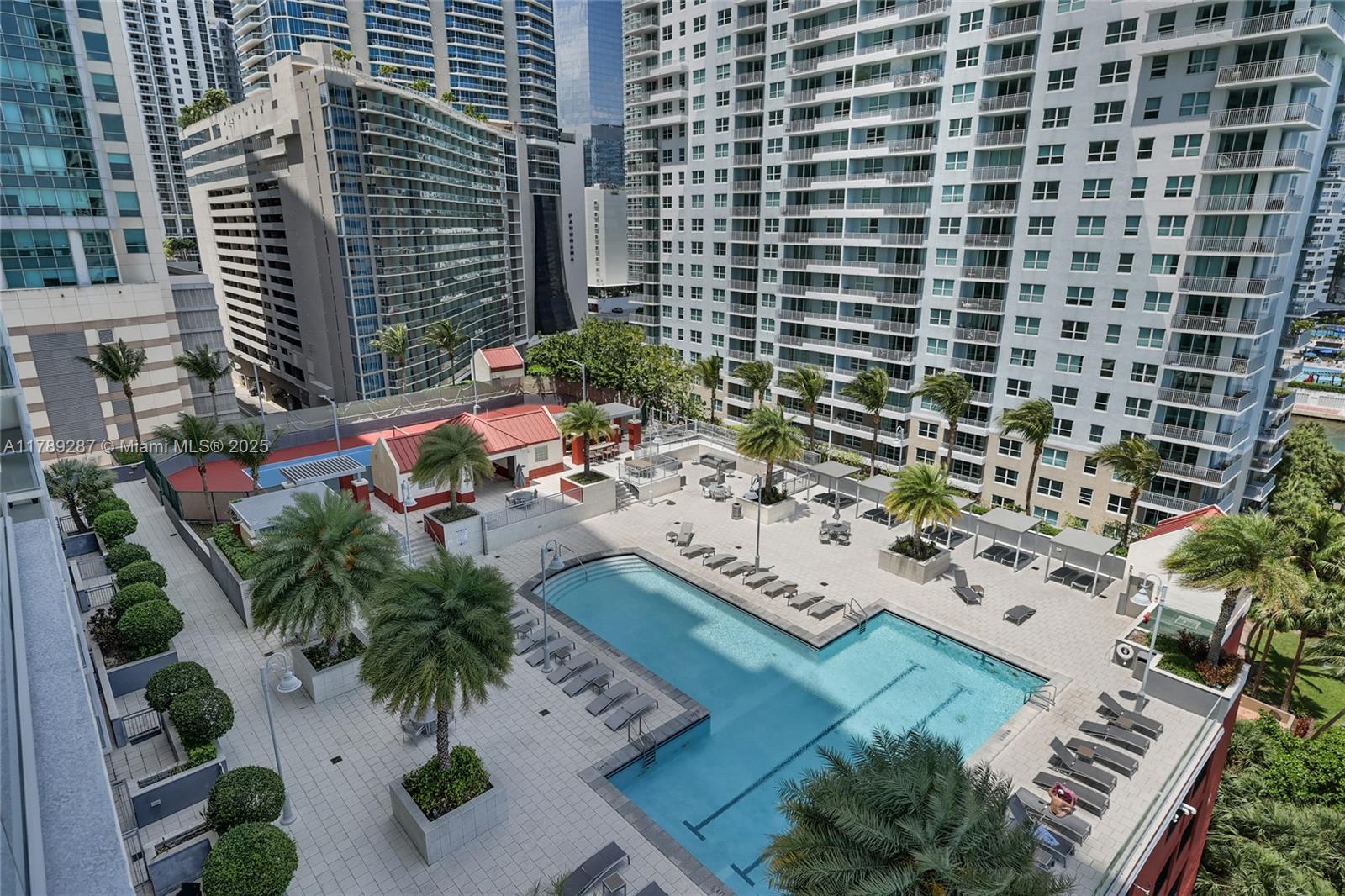 1155 Brickell Bay Drive, Unit 1210 Miami, FL 33131 - Photo 15 of 18 a view of a city with tall buildings