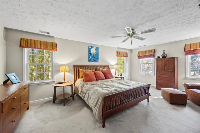 a view of a room with storage