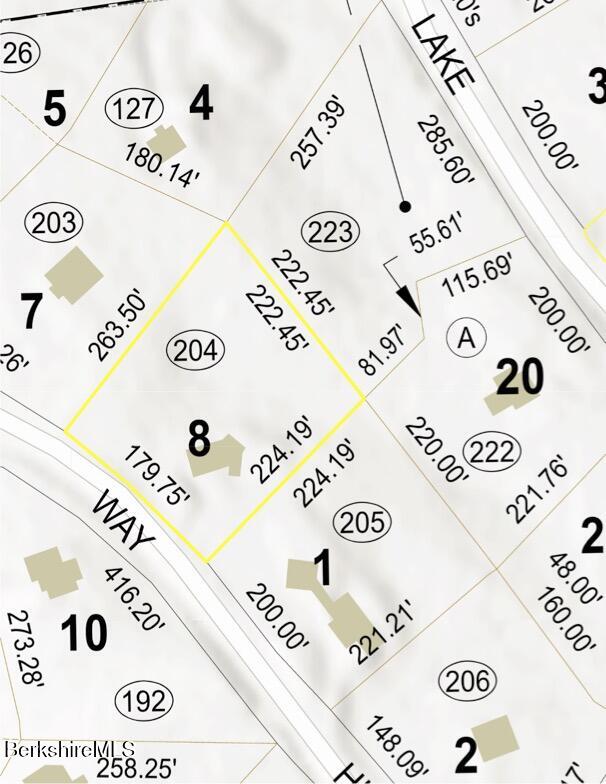 377 Highland Way Sandisfield, MA 01255 - Photo 60 of 61 PROPERTY MAP 377 HIGHLAND WAY