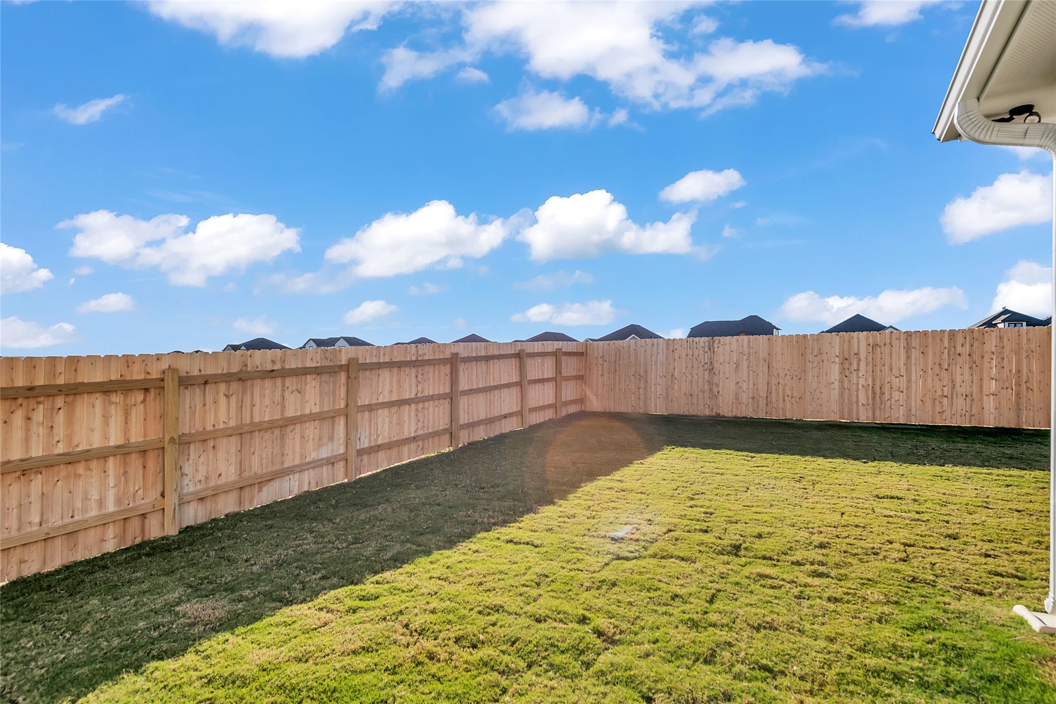 270 Boatright Boulevard Jarrell, TX 76537 - Photo 29 of 30 a view of a backyard with wooden fence