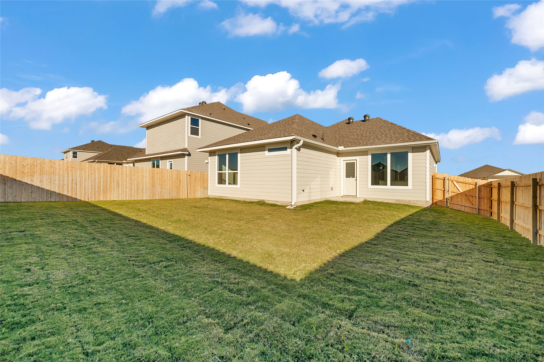 270 Boatright Boulevard Jarrell, TX 76537 - Photo 30 of 30 a view of a house with a backyard