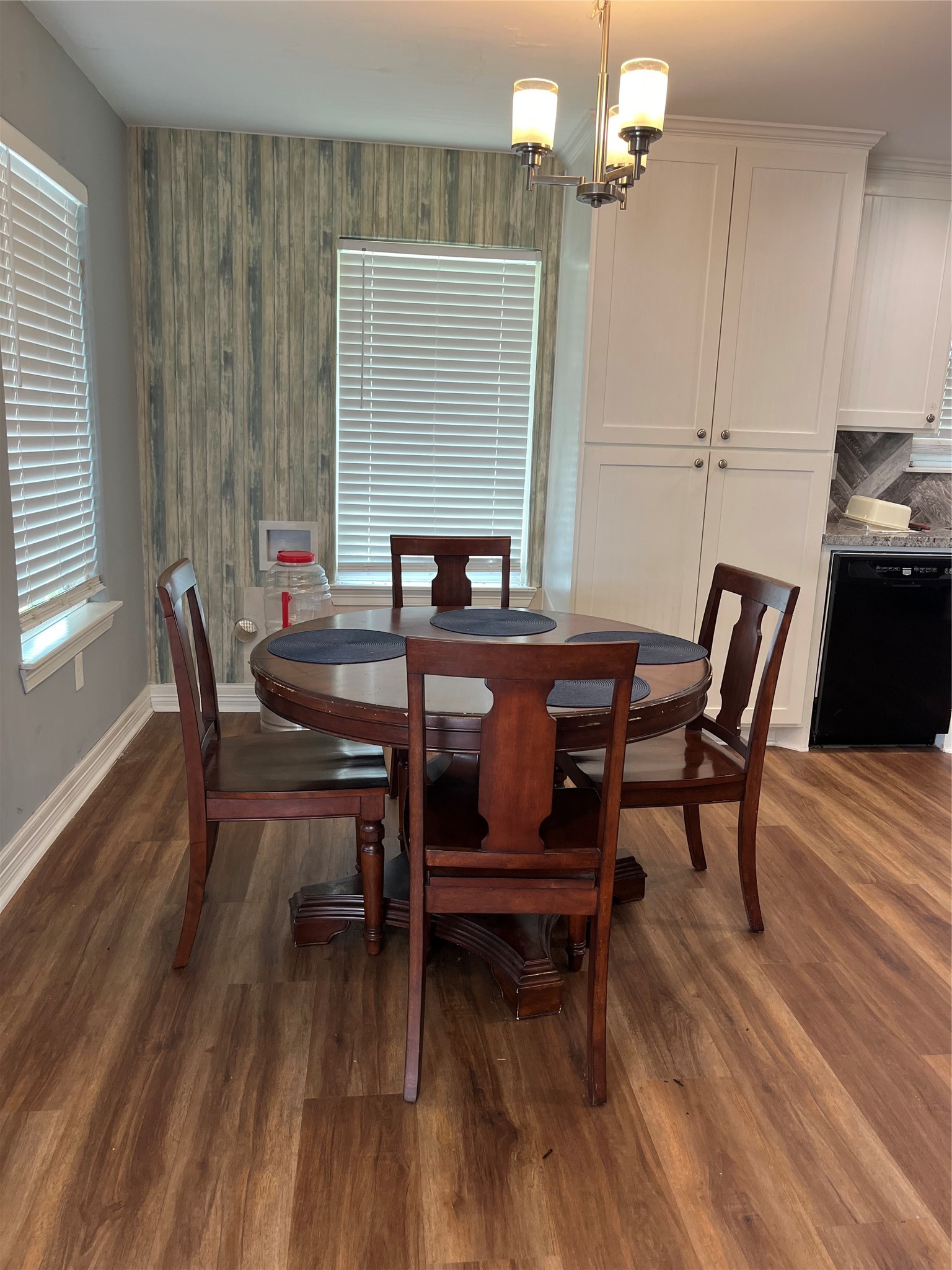 21511 Rio Villa Drive Houston, TX 77049 - Photo 38 of 45 a view of a dining room with furniture and wooden floor