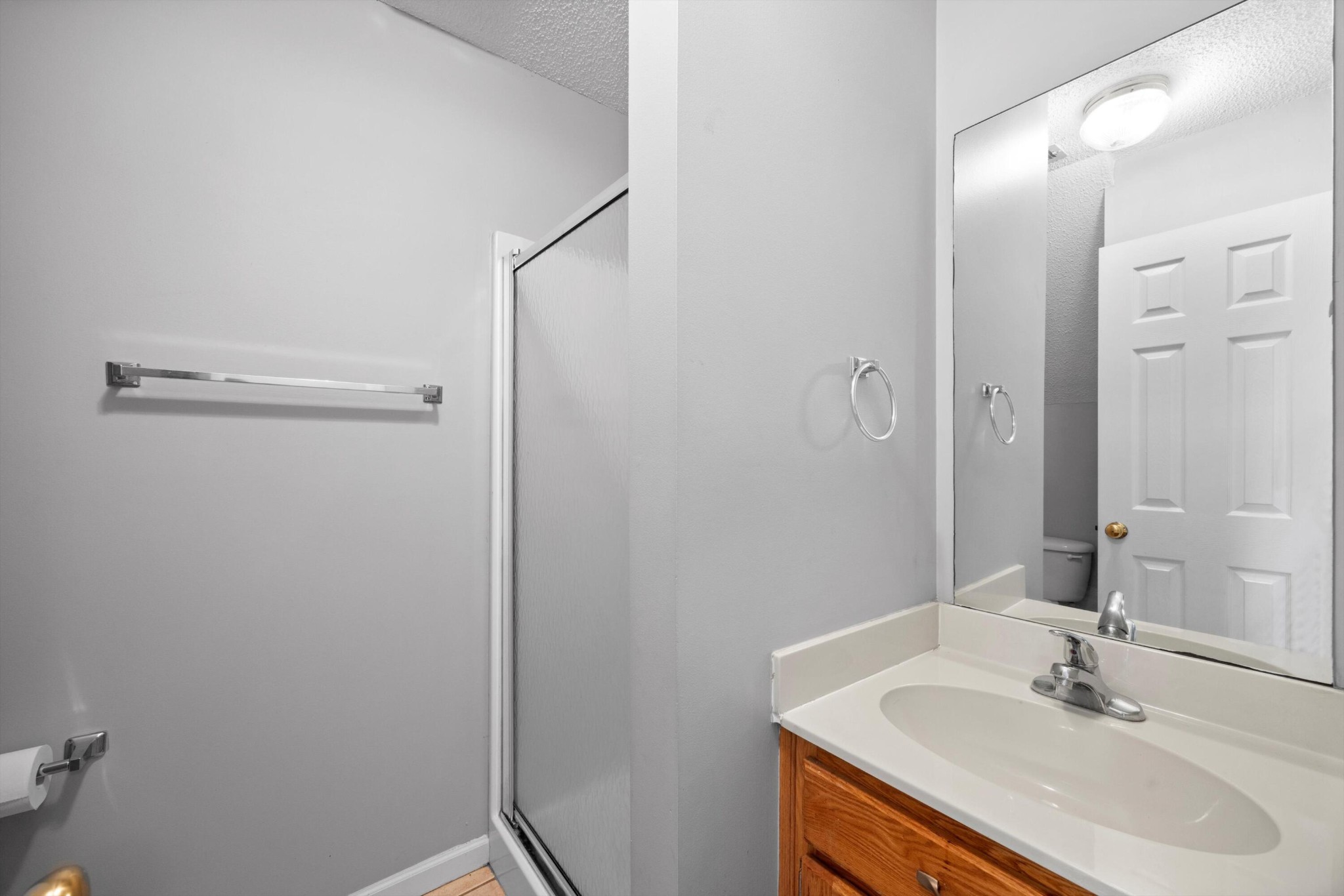 155 Priscilla Drive Ringgold, GA 30736 - Photo 16 of 19 a bathroom with a sink and a mirror