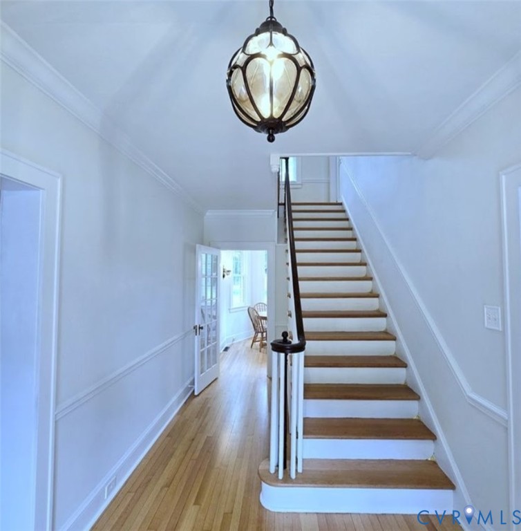 2800 Nottoway Boulevard Victoria, VA 23974 - Photo 11 of 50 a view of entryway and hall with wooden floor