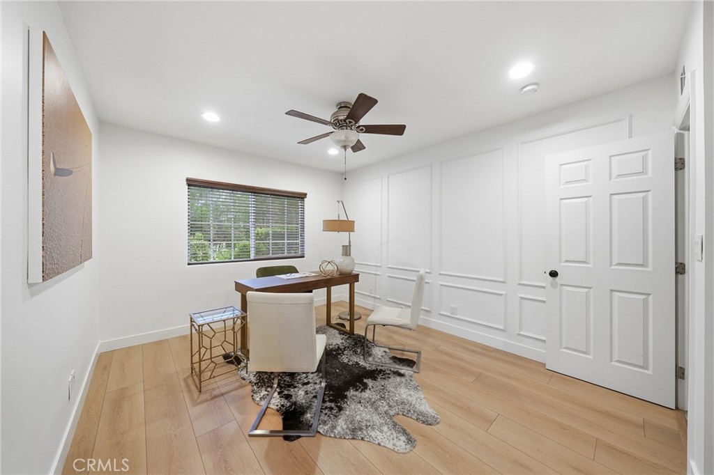 706 Nancy Lane Fullerton, CA 92831 - Photo 19 of 56 a view of a workspace with furniture and a window