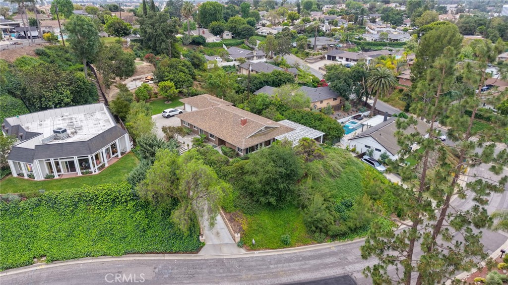 706 Nancy Lane Fullerton, CA 92831 - Photo 52 of 56 an aerial view of house with yard