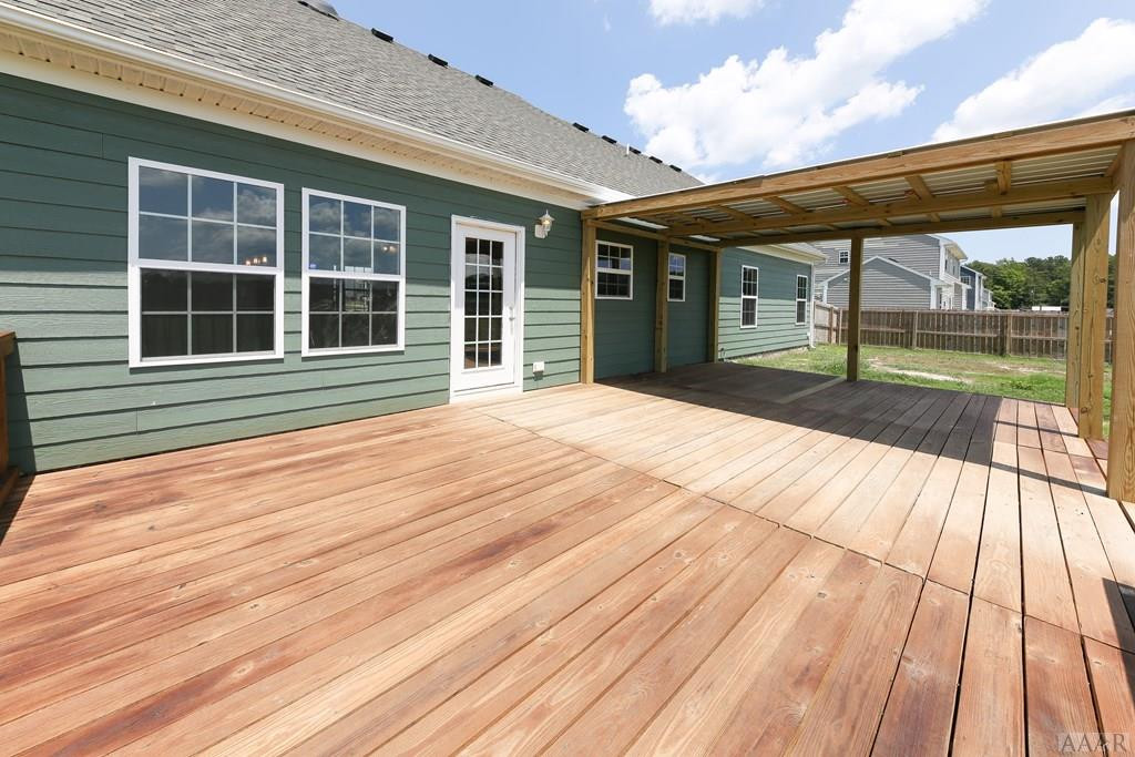 117 Elrod Road Moyock, NC 27958 - Photo 37 of 40 Deck & covered porch