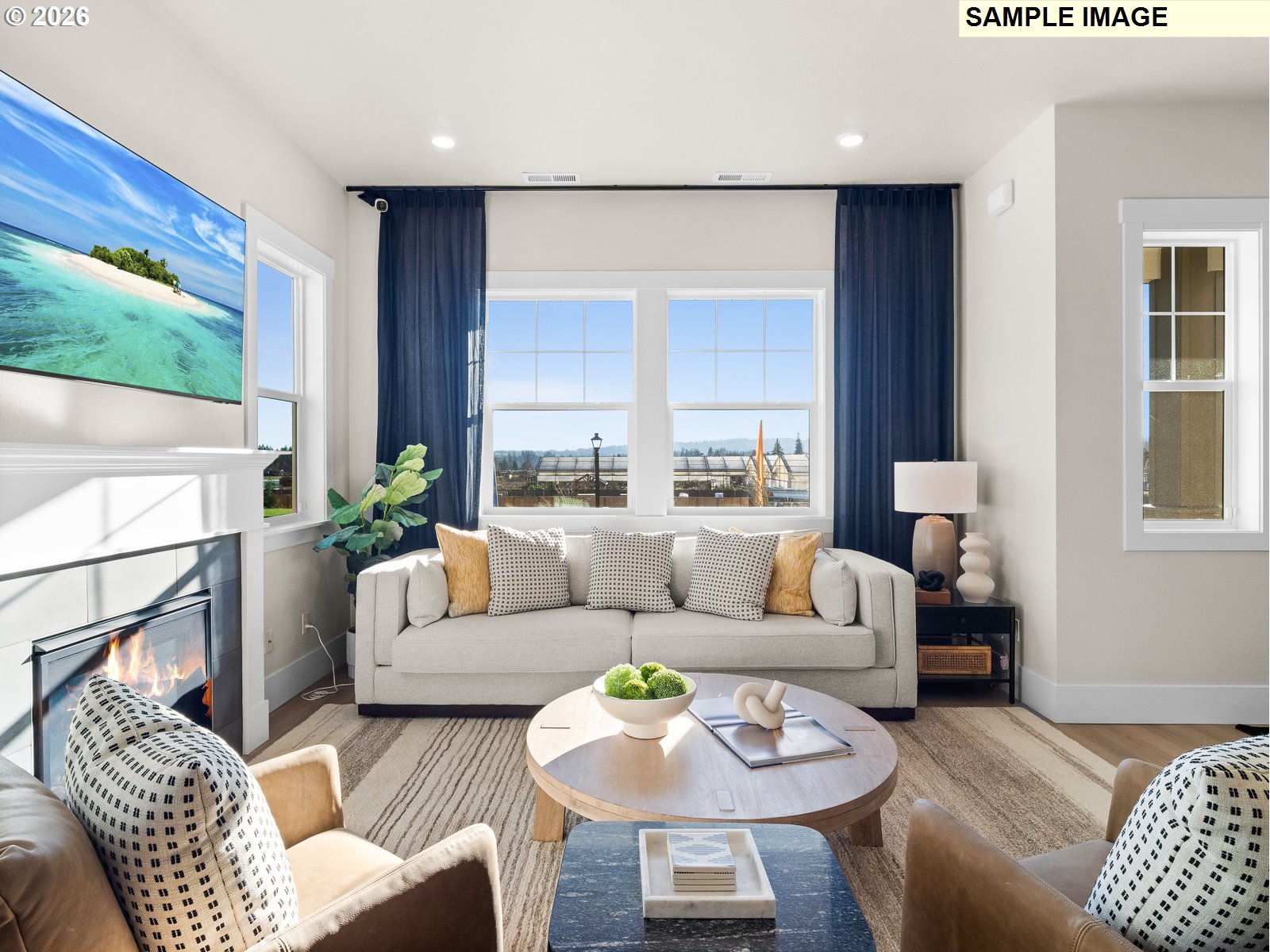 16853 Southwest Pomelo Drive Sherwood, OR 97140 - Photo 37 of 37 a living room with furniture and a large window