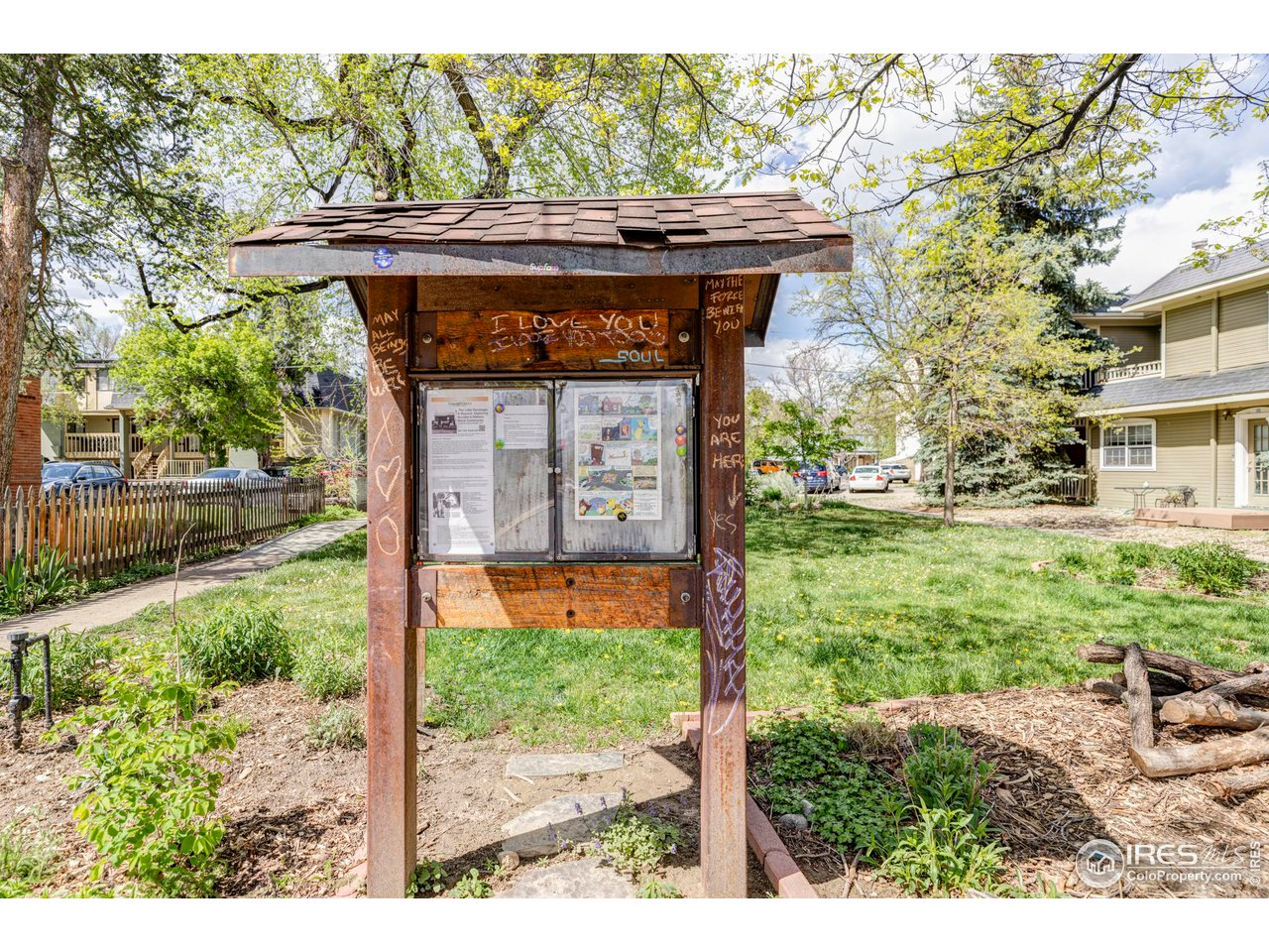 1843 Grove Street Boulder, CO 80302 - Photo 8 of 16 a view of a wooden door of the house
