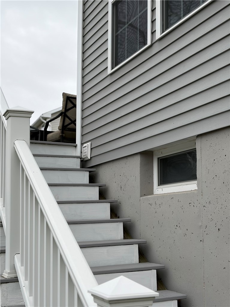 755 Rookery Way Walworth, NY 14502 - Photo 27 of 28 Stairs To Backyard