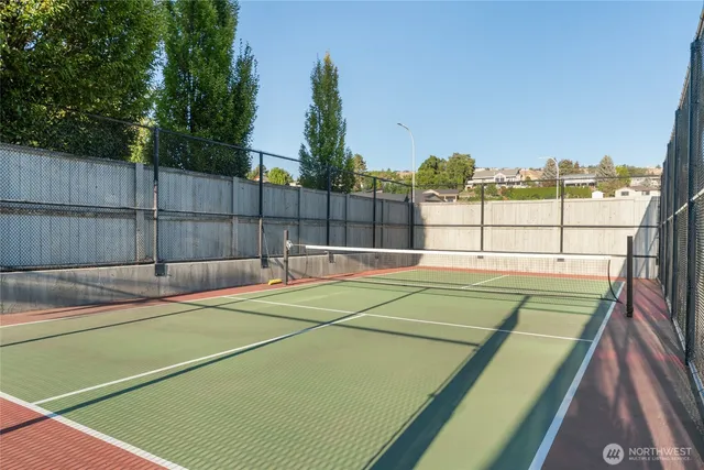 a view of a chairs and table on the terrace