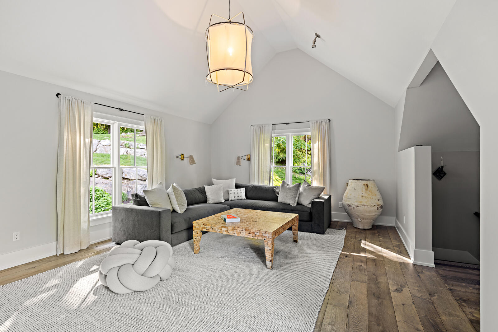 311 Mill Road New Canaan, CT 06840 - Photo 26 of 30 a living room with furniture and a large window
