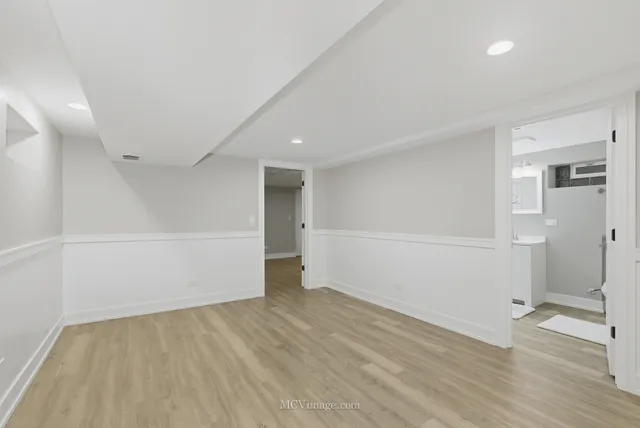 wooden floor in an empty room