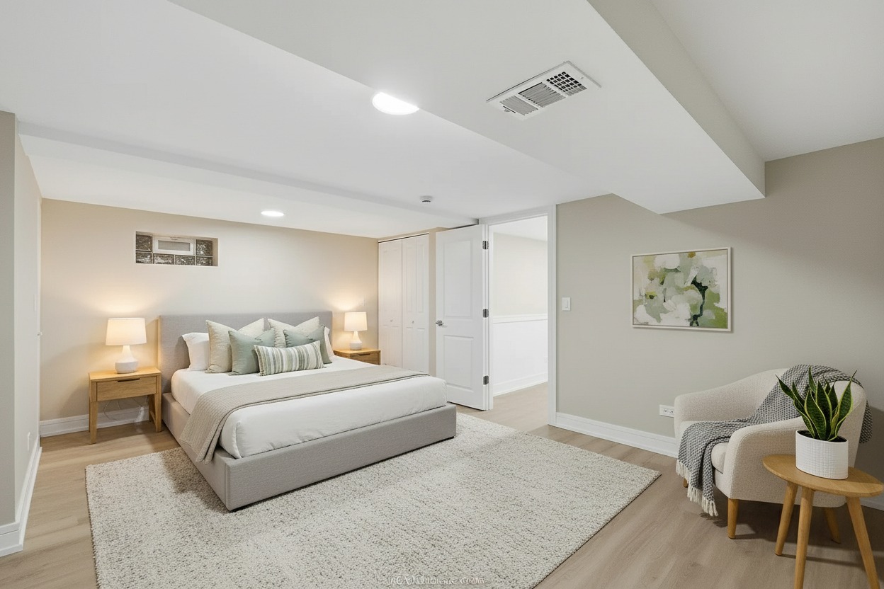 11250 South May Street Chicago, IL 60643 - Photo 19 of 22 a bedroom with a bed and chair