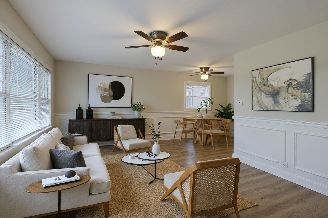 11250 South May Street Chicago, IL 60643 - Photo 3 of 22 a living room with furniture and a window