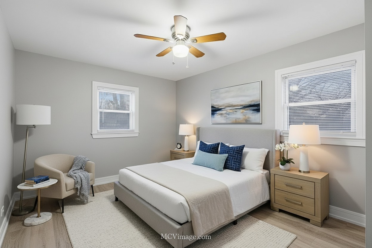 11250 South May Street Chicago, IL 60643 - Photo 8 of 22 a bedroom with a bed and a window