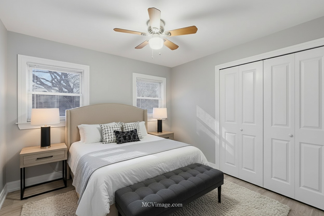 11250 South May Street Chicago, IL 60643 - Photo 10 of 22 a bedroom with a bed and a painting on the wall