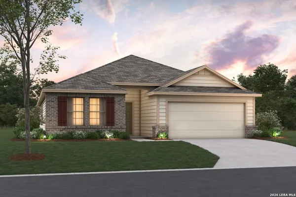 a view of front of a house with a yard