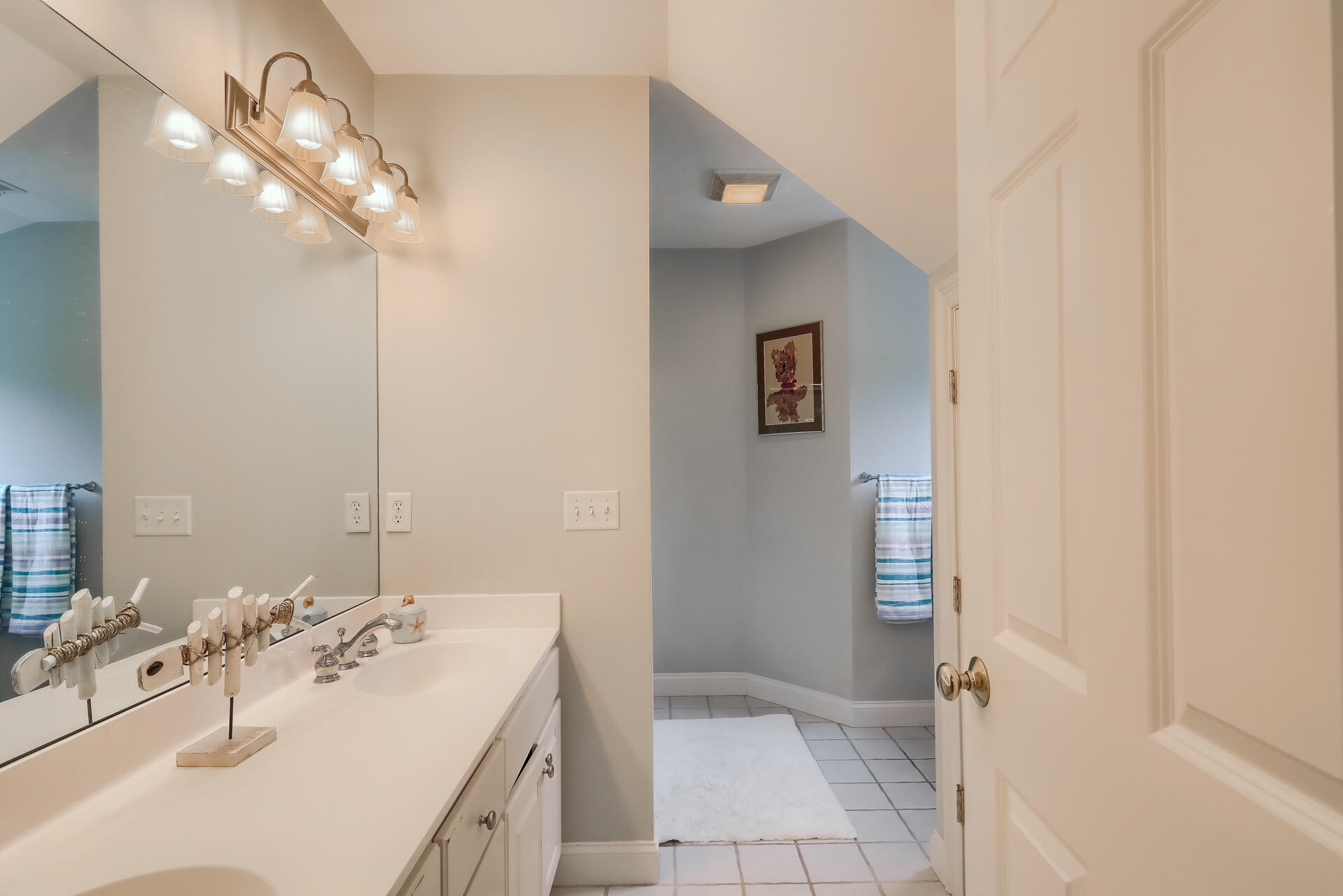 140 Great Marsh Road West Barnstable, MA 02668 - Photo 34 of 46 a bathroom with a sink a vanity and a mirror